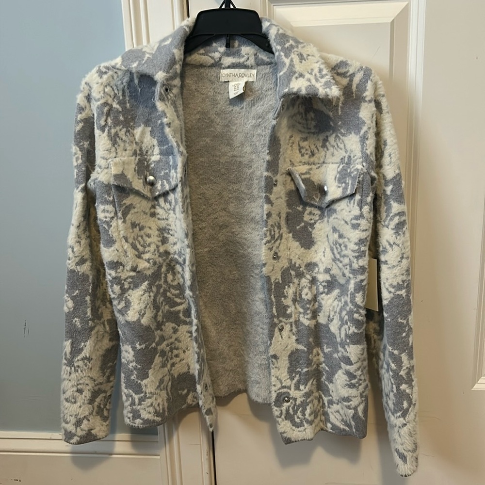 Cynthia Rowley Button Up Jacket